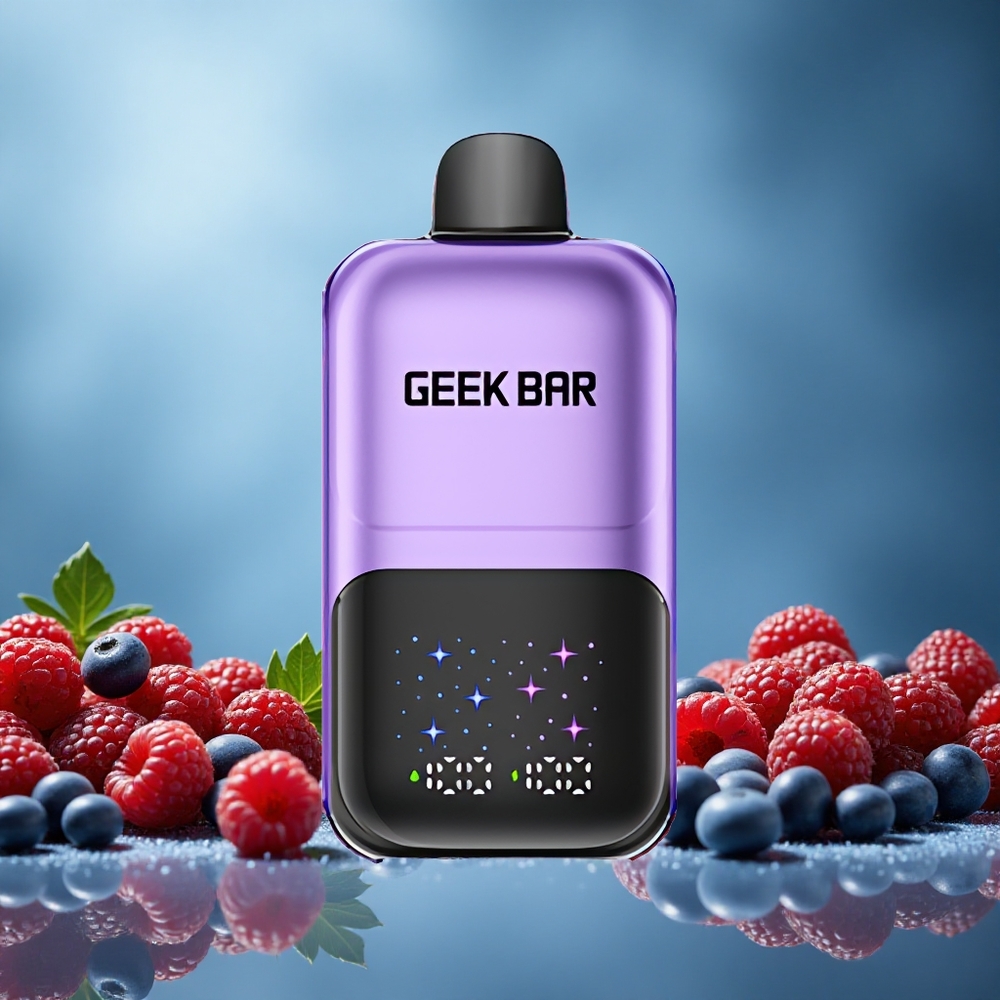 GEEK BAR 2GO 50000 Puffs Hroznový & Malinový Dual Tank Czech Republic vape