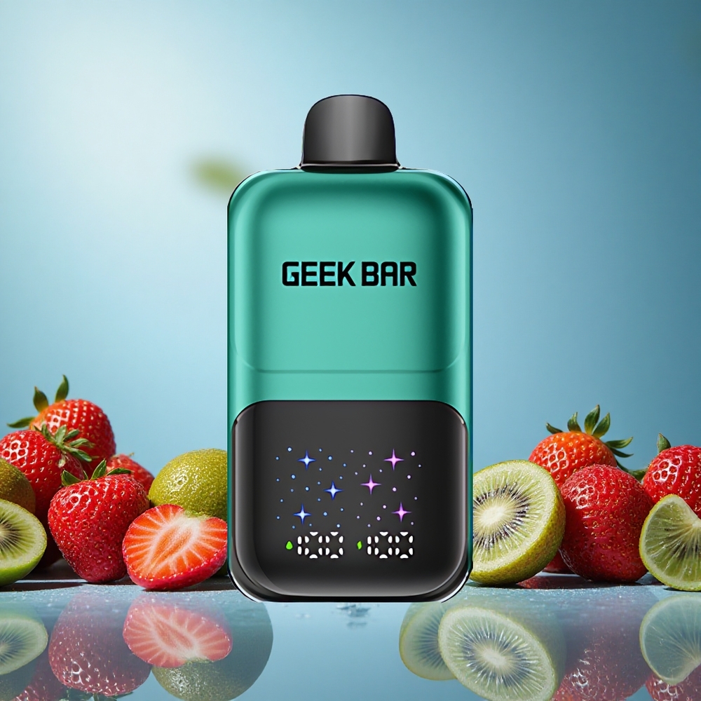 GEEK BAR 2GO 50000 Puffs Jahoda & Kiwi Dual Tanks Czech Republic vape