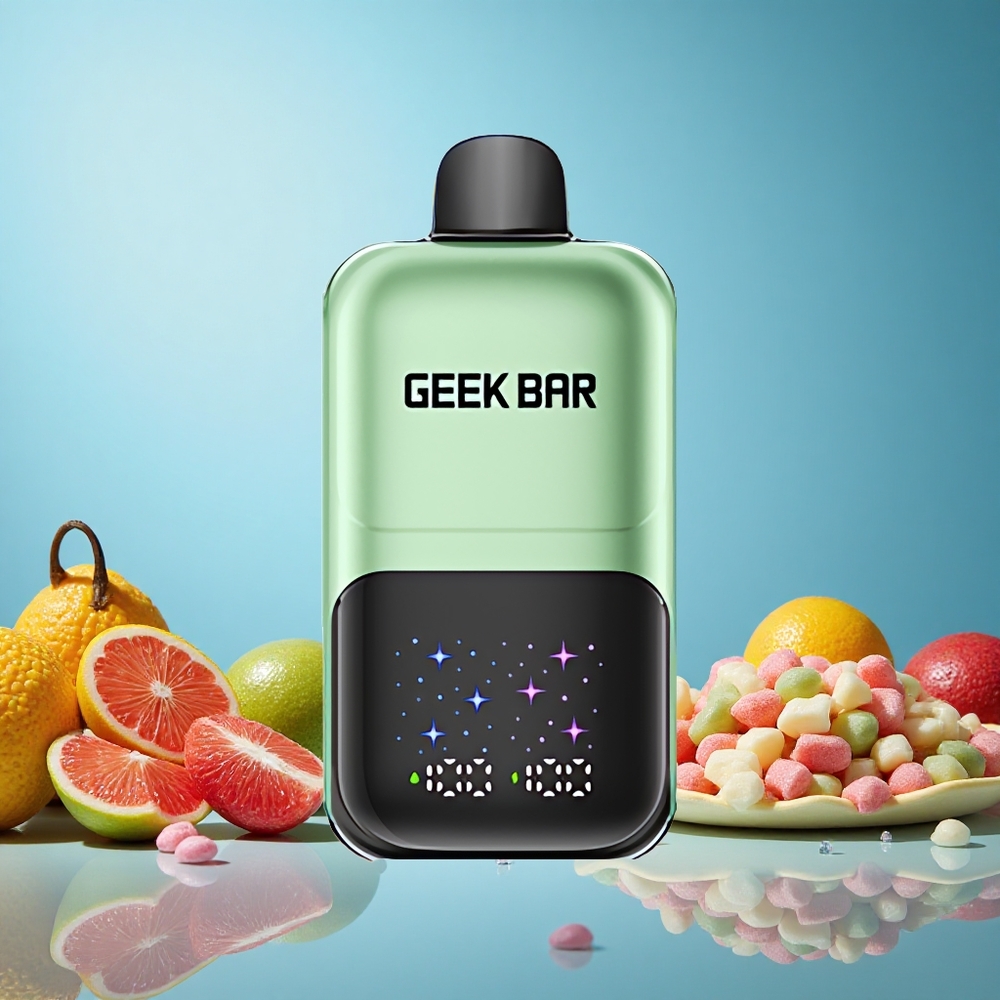 GEEK BAR 2GO Dvě řady 50000 Puffs Kyselé bonbóny & Kyselé ovoce Czech Republic vape