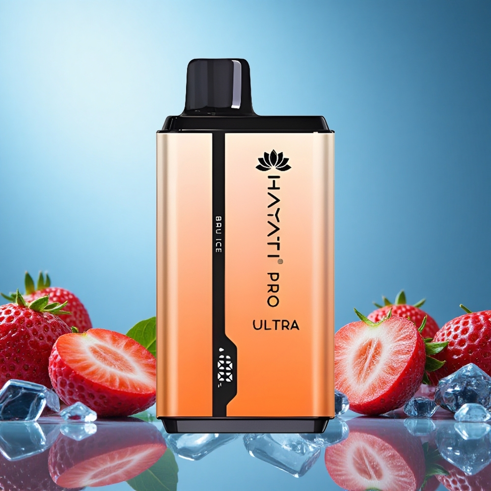 Hayati Pro Ultra 15000 Puffs Bru Led Czech Republic vape