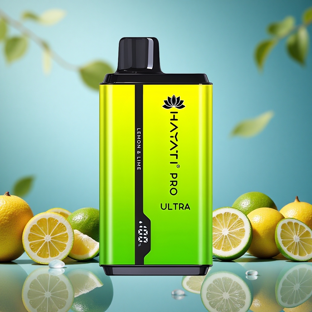 Hayati Pro Ultra 15000 Puffs Citron & Limetka Czech Republic vape