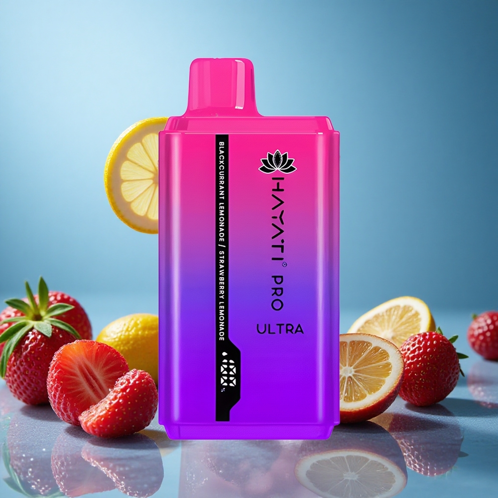 Hayati Pro Ultra 15000 Puffs Černý rybíz Limonáda Jahodová Limonáda 24ml Czech Republic vape