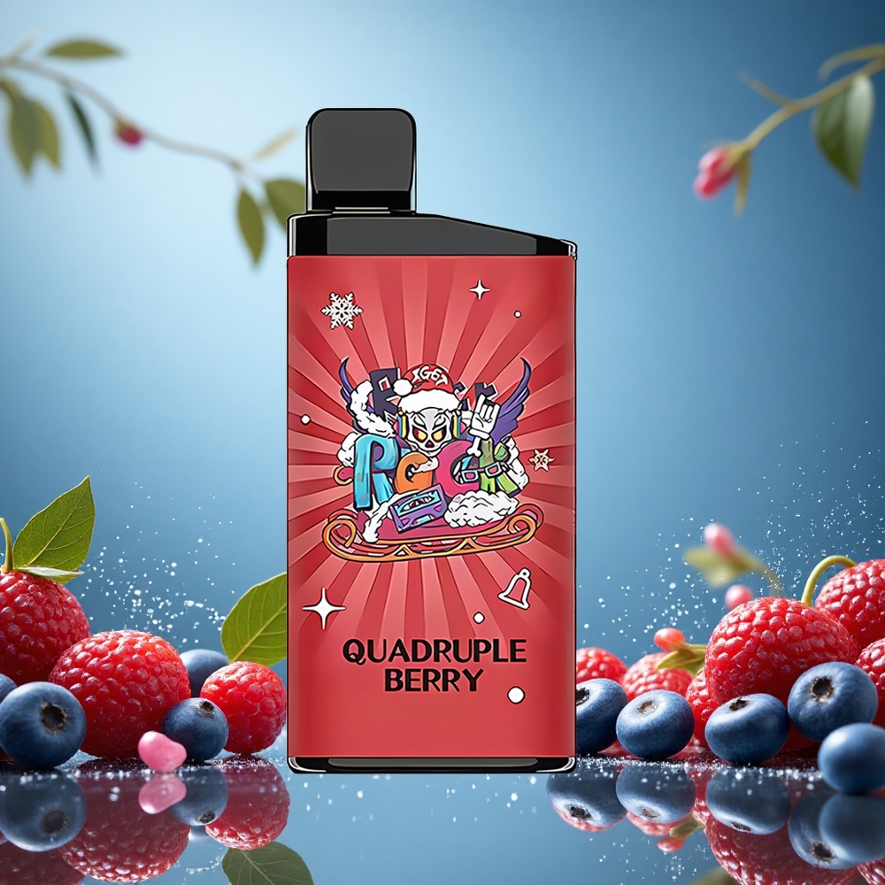 IGET Bar 3500 Puffs Čtyřbobulová příchuť 1,2 Ohm Mesh Coil Czech Republic vape