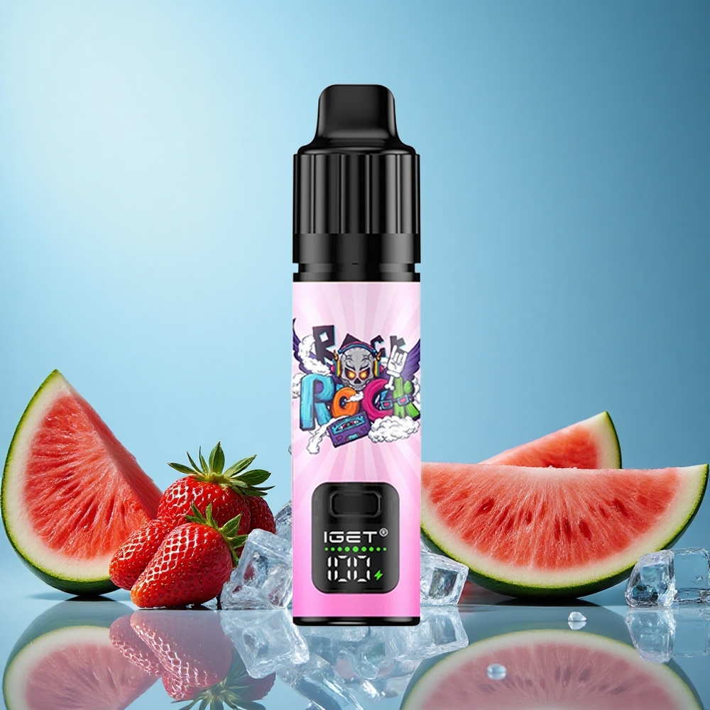 IGET BAR PLUS S3 POD 10000 Puffs Jahoda Vodní Meloun Led Czech Republic vape