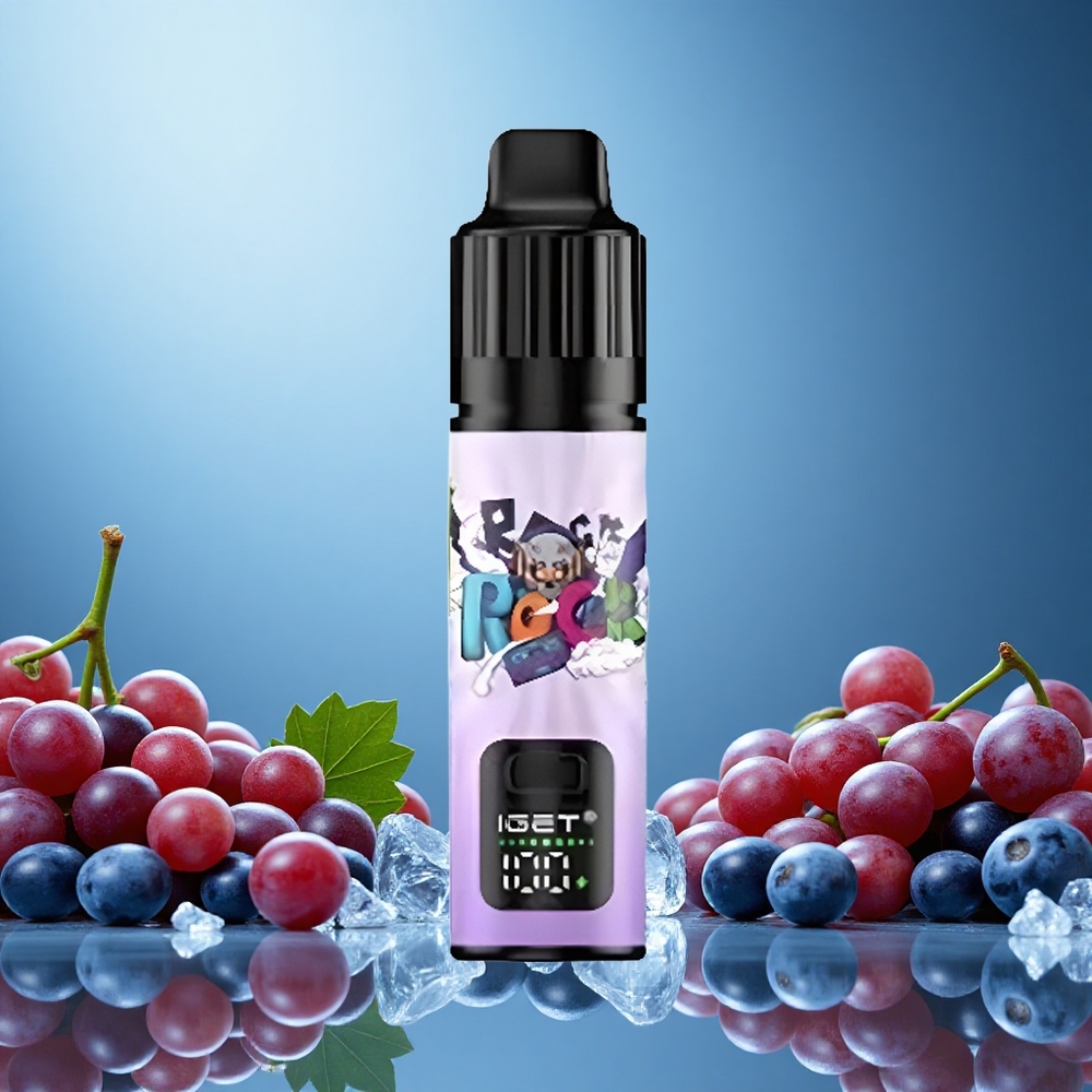 IGET BAR PLUS S3 POD 10000 Puffs Jednorázová Vape Ledová Hroznová Czech Republic vape