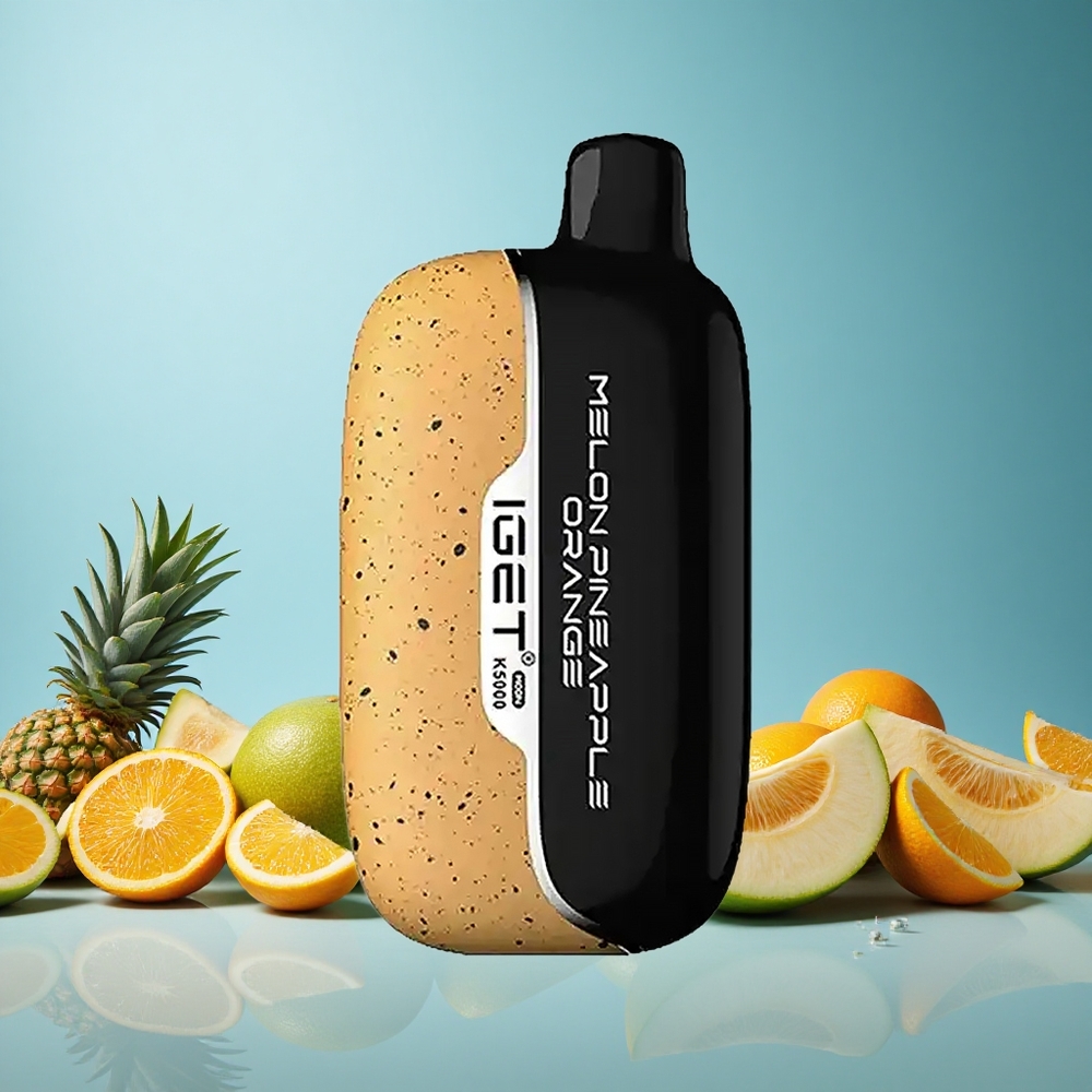 IGET Moon K5000 Meloun Ananas Pomeranč 5000 Puffs Czech Republic vape