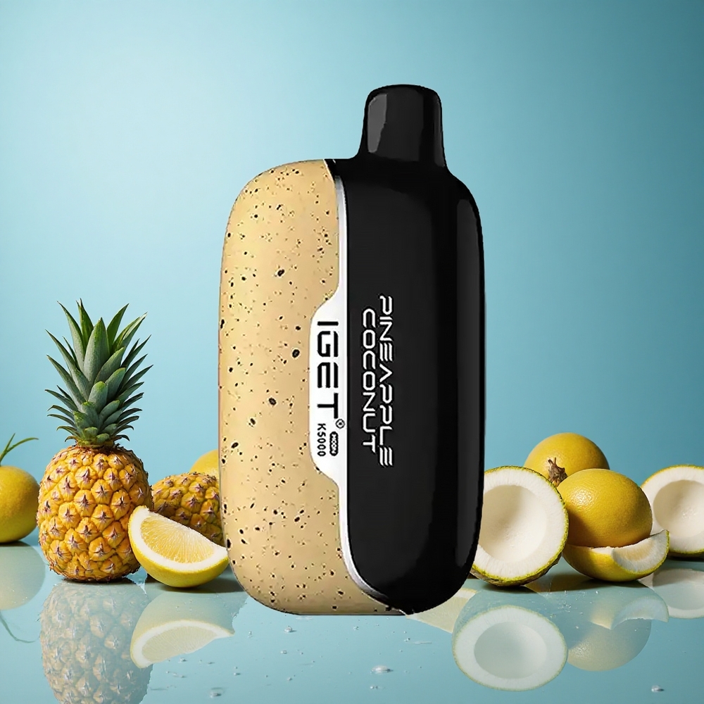 IGET Moon K5000 Puffs Ananas Kokos až 5000 Puffs Czech Republic vape