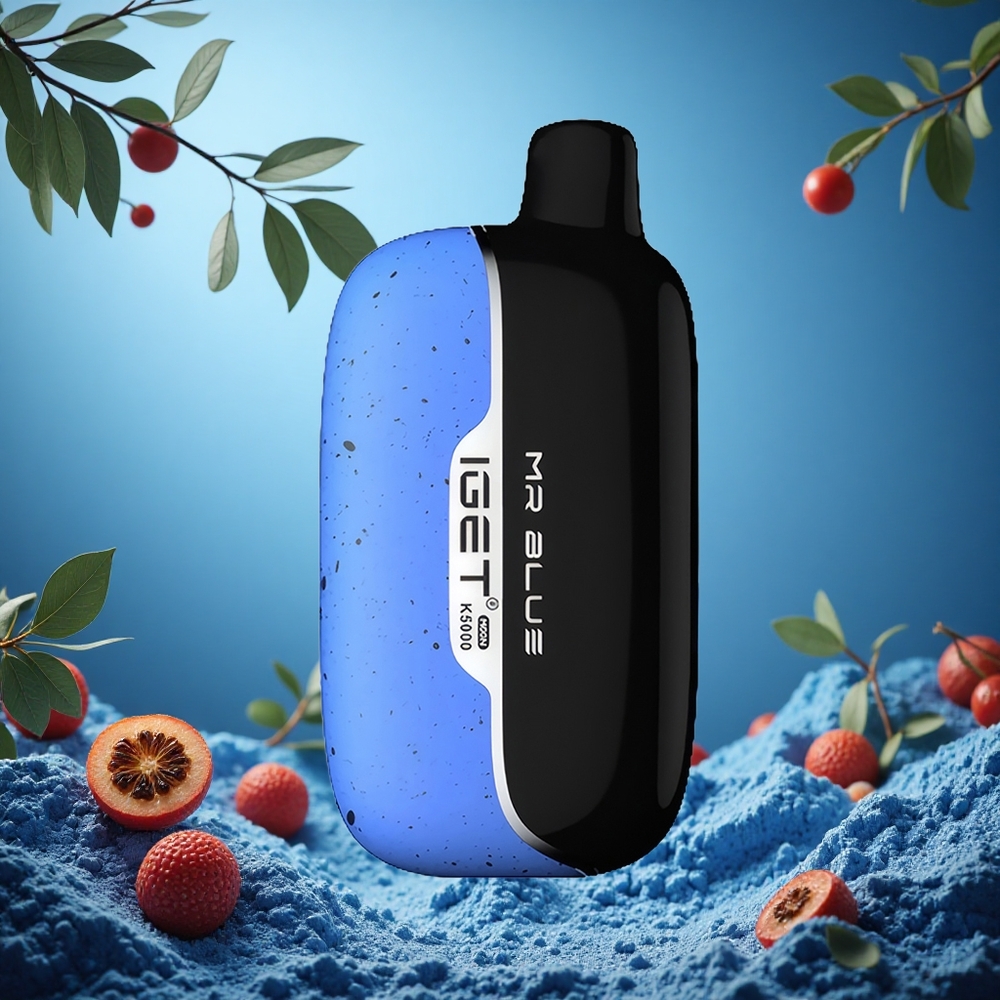 IGET Moon K5000 Puffs Jednorázová Vape Pan Blue (81,5 g, Až 5000 potáhnutí) Czech Republic vape