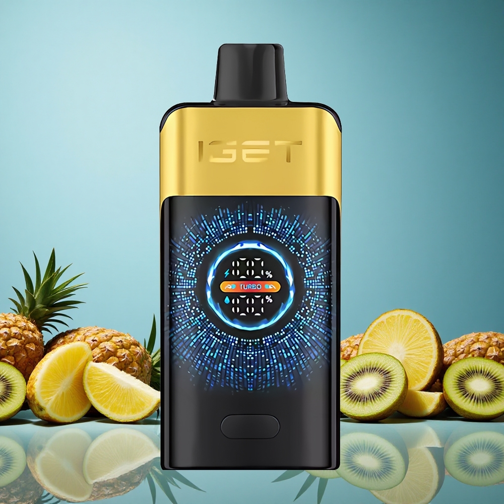 IGET ONE 12000 Puffs Ananas Kiwi 2700 mAh Czech Republic vape