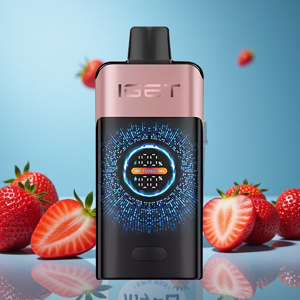 IGET ONE 12000 Puffs Jahoda Chupa Chups 2700 mAh Czech Republic vape