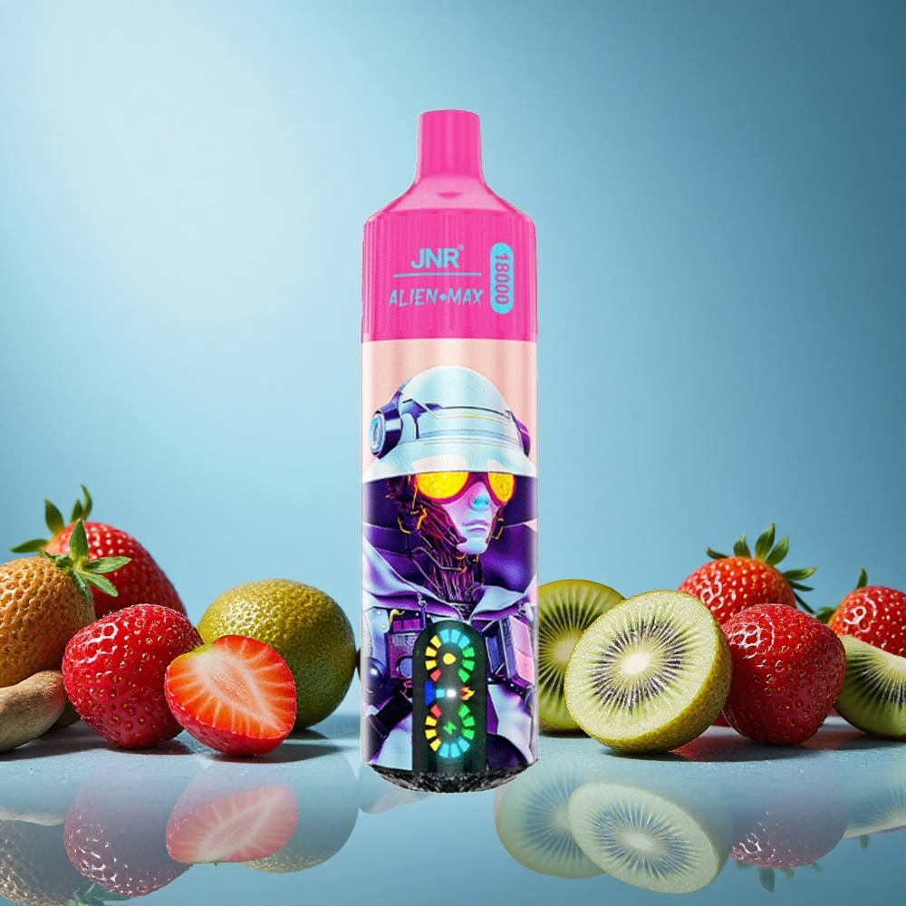 JNR Alien Max 18000 Puffs Jahoda Kiwi s 20 příchutěmi a Smart LED Display Czech Republic vape