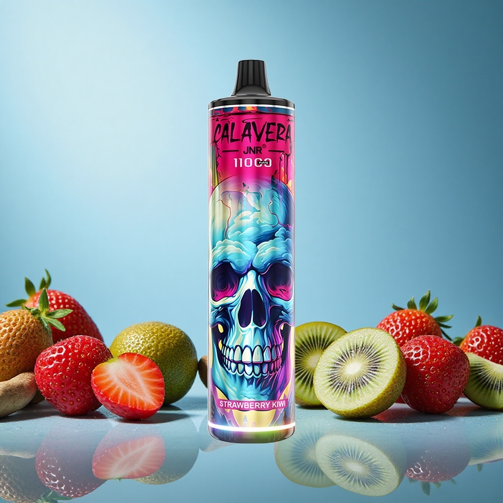 JNR Calavera 11000 Puffs Jahoda Kiwi Typ-C 21ml Czech Republic vape