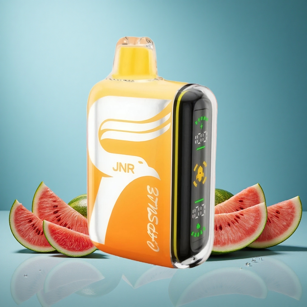 JNR Capsule 15000 Puffs Vodní meloun Irchee 20ml Dual Mesh Coil Czech Republic vape