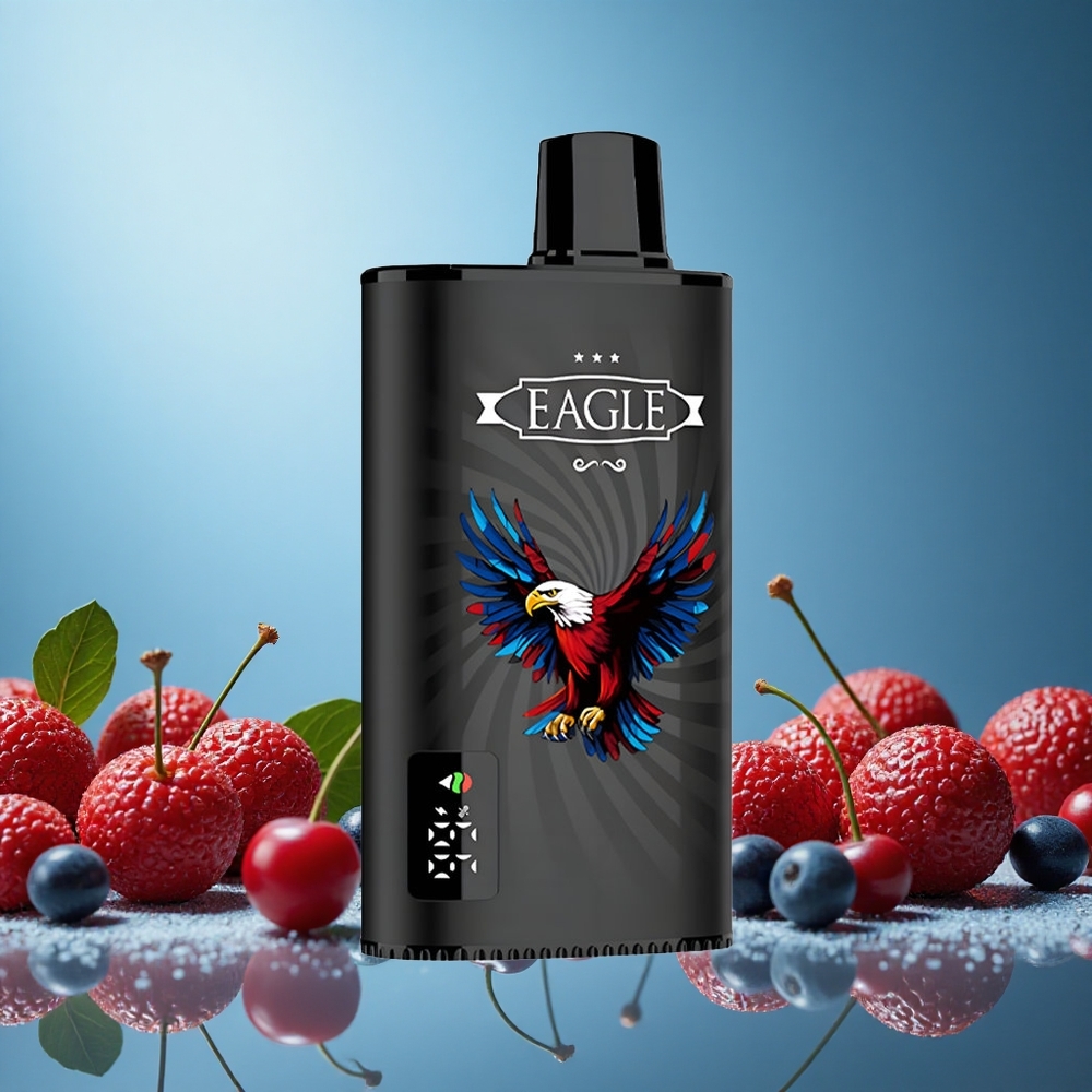 JNR EAGLE Smart 23000 Puffs Třešňová Kola Digitální Displej Czech Republic vape