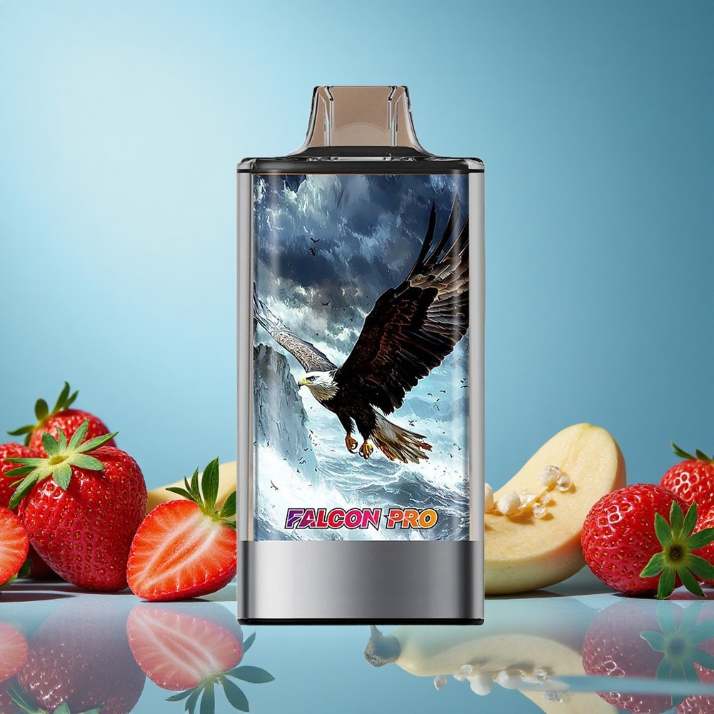 JNR Falcon Pro 28000 Jahodová Banánová Jednorázová Vape s 28000 potahy a 5% Nikotinu Czech Republic vape