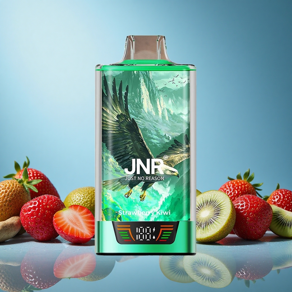 JNR Falcon Pro 28000 Jednorázová Vape Jahoda-Kiwi 30ml předplněná kapacita Czech Republic vape