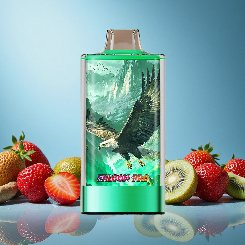 JNR Falcon Pro 28000 Jednorázová Vape Jahoda-Kiwi 30ml předplněná kapacita Czech Republic vape