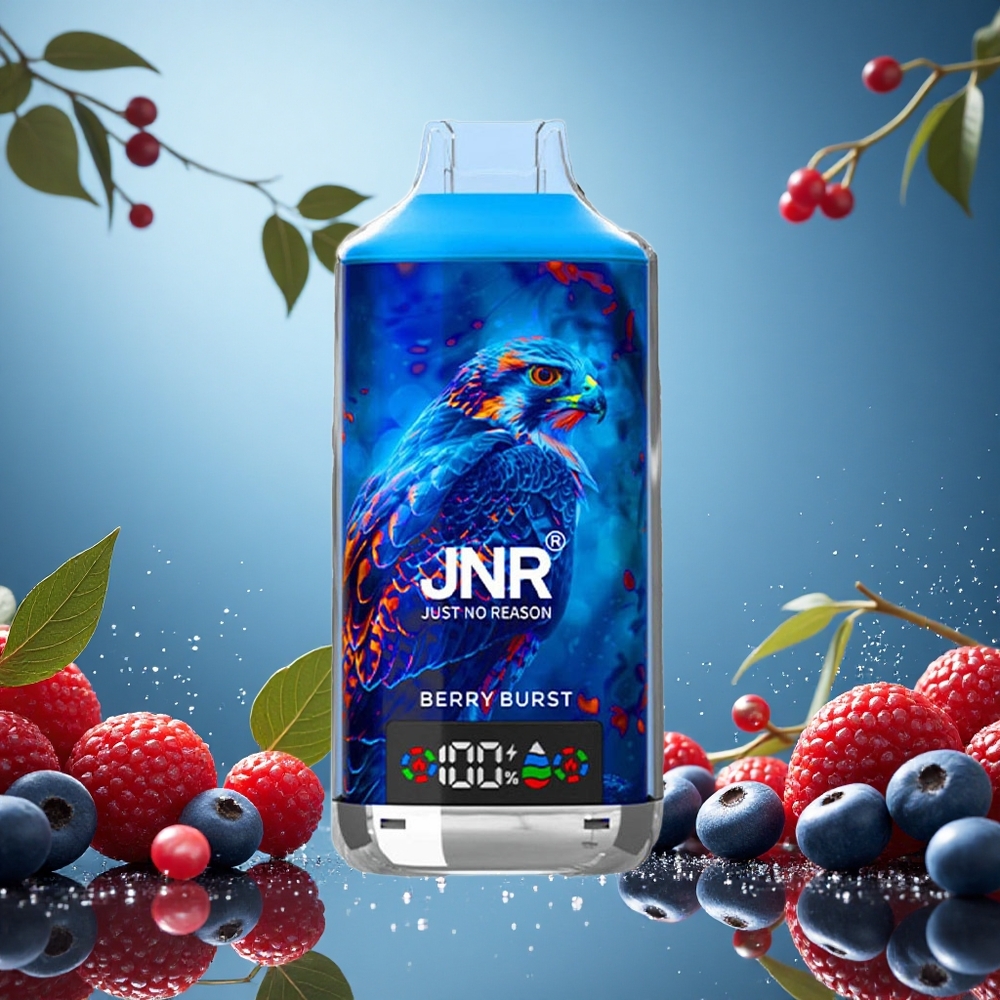 JNR Falcon X 18000 Puffs Berry Burst 24ml Kapalina Dual Mesh Coil Czech Republic vape
