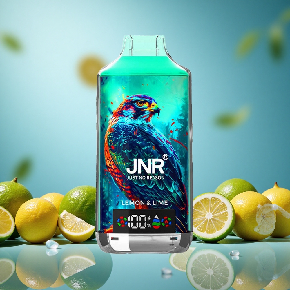 JNR Falcon X 18000 Puffs Citrón Limetka 24ml Dual Mesh Coil Czech Republic vape