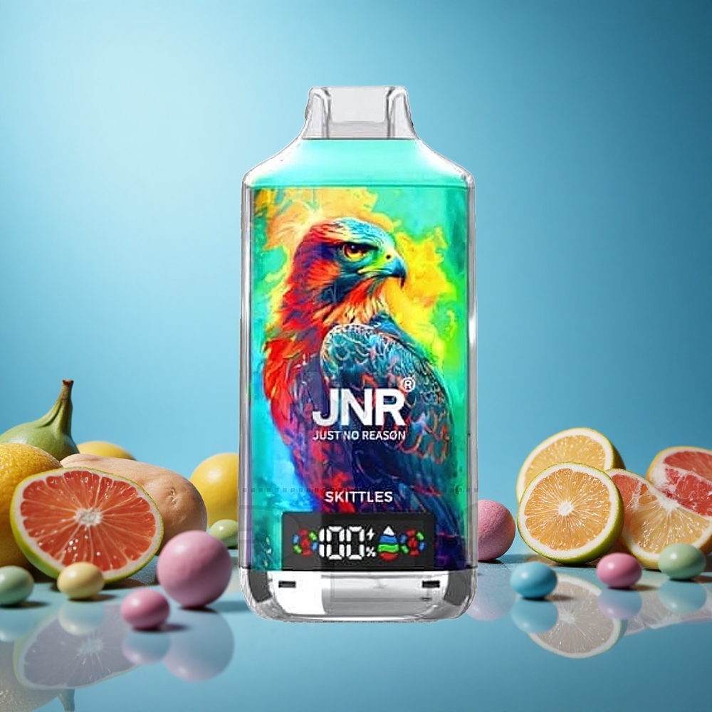 JNR Falcon X 18000 Puffs Jednorázová Vape Skittles (18000 Potáhnutí, 24ml e-liquid) Czech Republic vape
