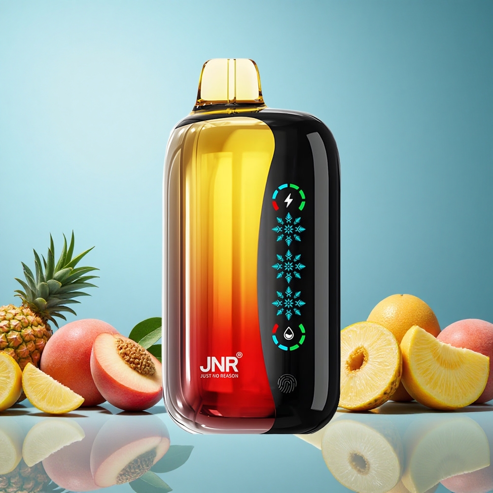 JNR Flex Ice 21000 Puffs Broskev Mango Ananas Ice Adjustable Czech Republic vape