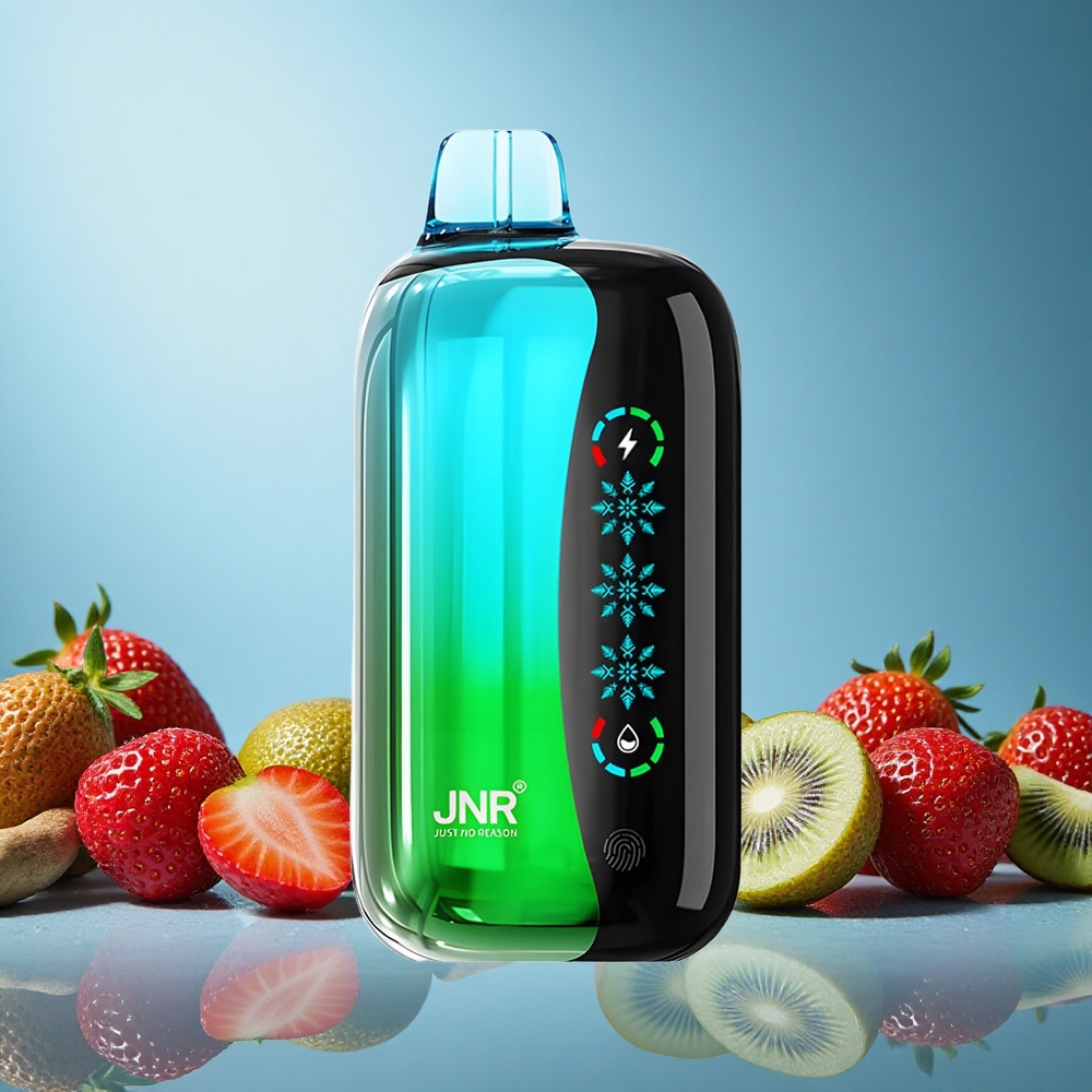 JNR Flex Ice 21000 Puffs Jahoda-Kiwi Nastavitelný Ice Czech Republic vape