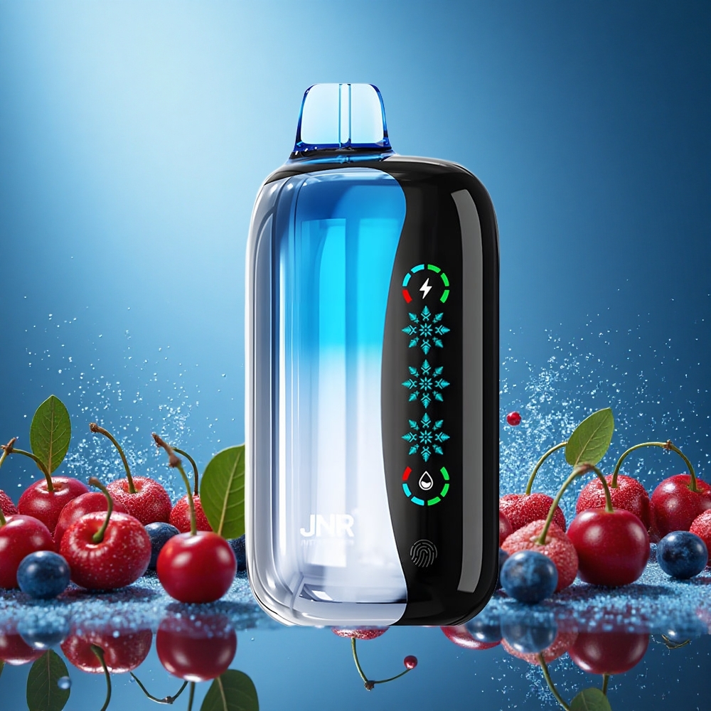 JNR Flex Ice 21000 Puffs Jednorázová Vape Modrý Třešňový Výbuch 26ml E-liquid Czech Republic vape