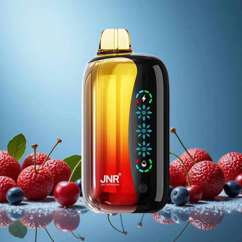 JNR Flex Ice 21000 Puffs Třešňová Kola Jednorázová Vape s Nastavitelným Ice a 26ml E-liquid Czech Republic vape