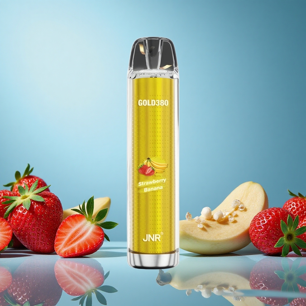 JNR Gold380 6000 Puffs Jahoda Banán 6000 Puffs Czech Republic vape