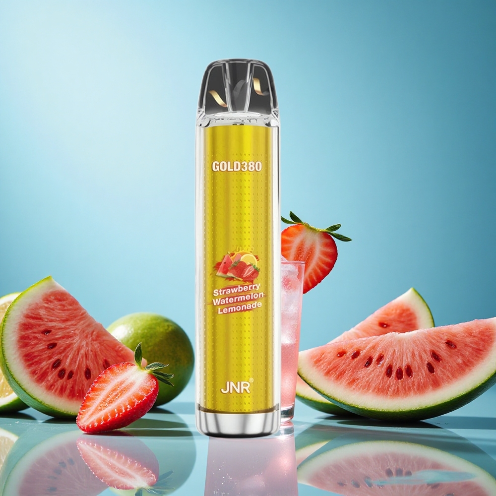 JNR Gold380 6000 Puffs Jahoda Meloun Limonáda 6000 Puffs 13ml Czech Republic vape