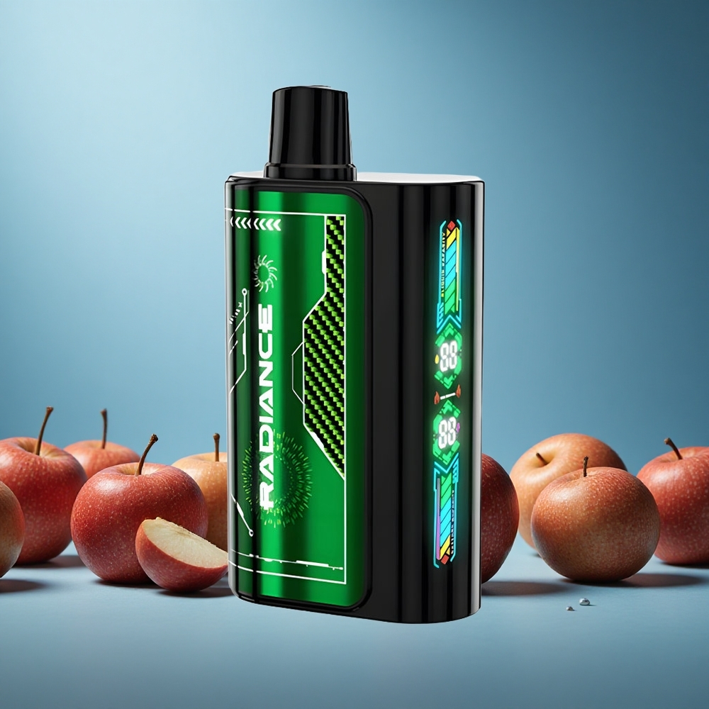 JNR Radiance 31000 Puffs Dvojité jablko Smart Animation Screen Czech Republic vape