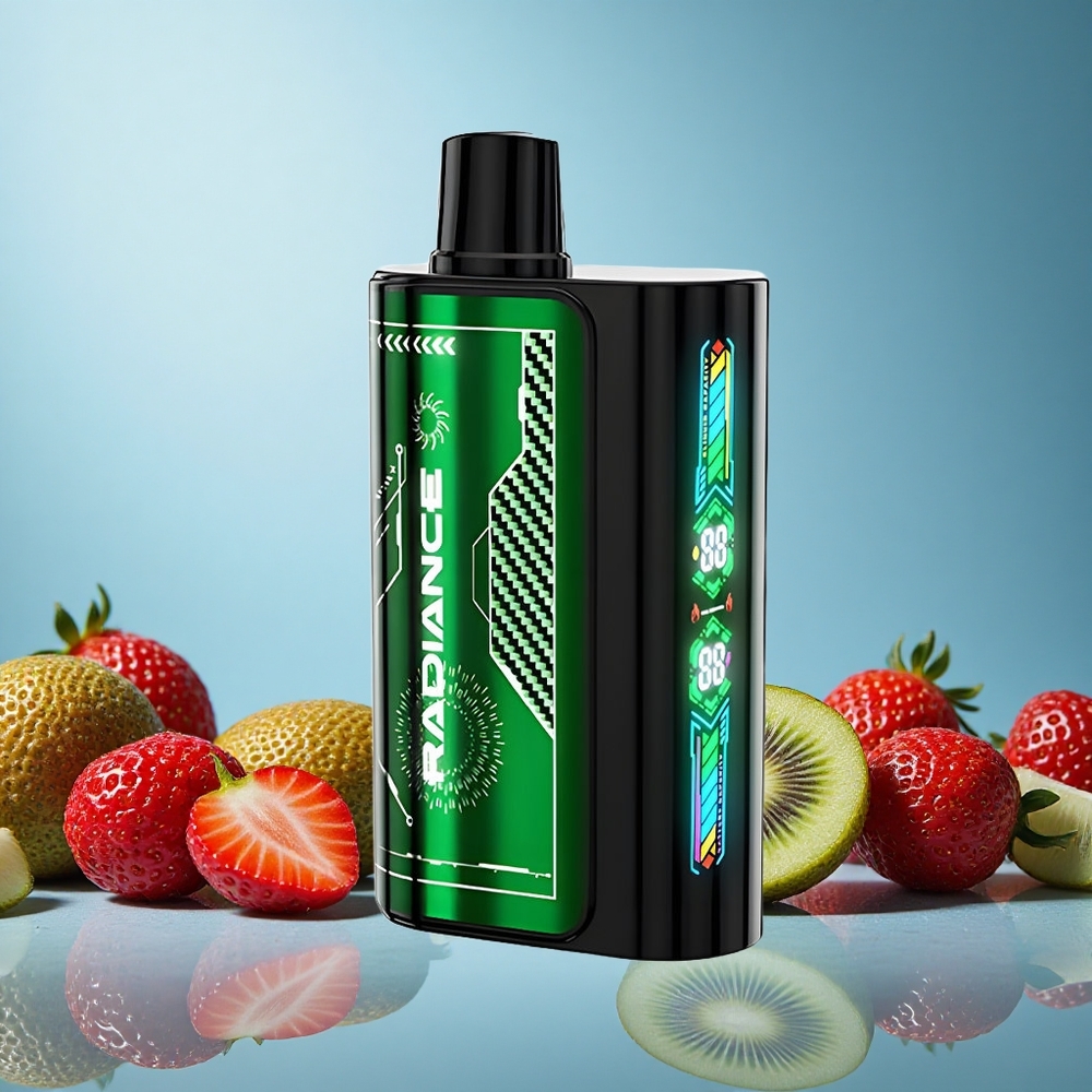 JNR Radiance 31000 Puffs Jahoda Kiwi Dual Mesh Coil Czech Republic vape