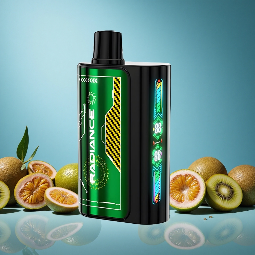 JNR Radiance 31000 Puffs Jednorázová Vape Maracuja Kiwi Dual Mesh Coil Czech Republic vape