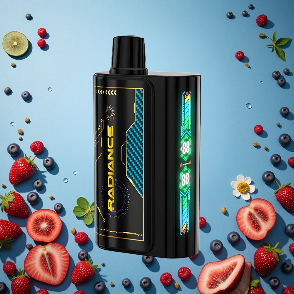 JNR Radiance 31000 Puffs Jednorázová Vape Směs Bobulí 28ml E-liquid Czech Republic vape