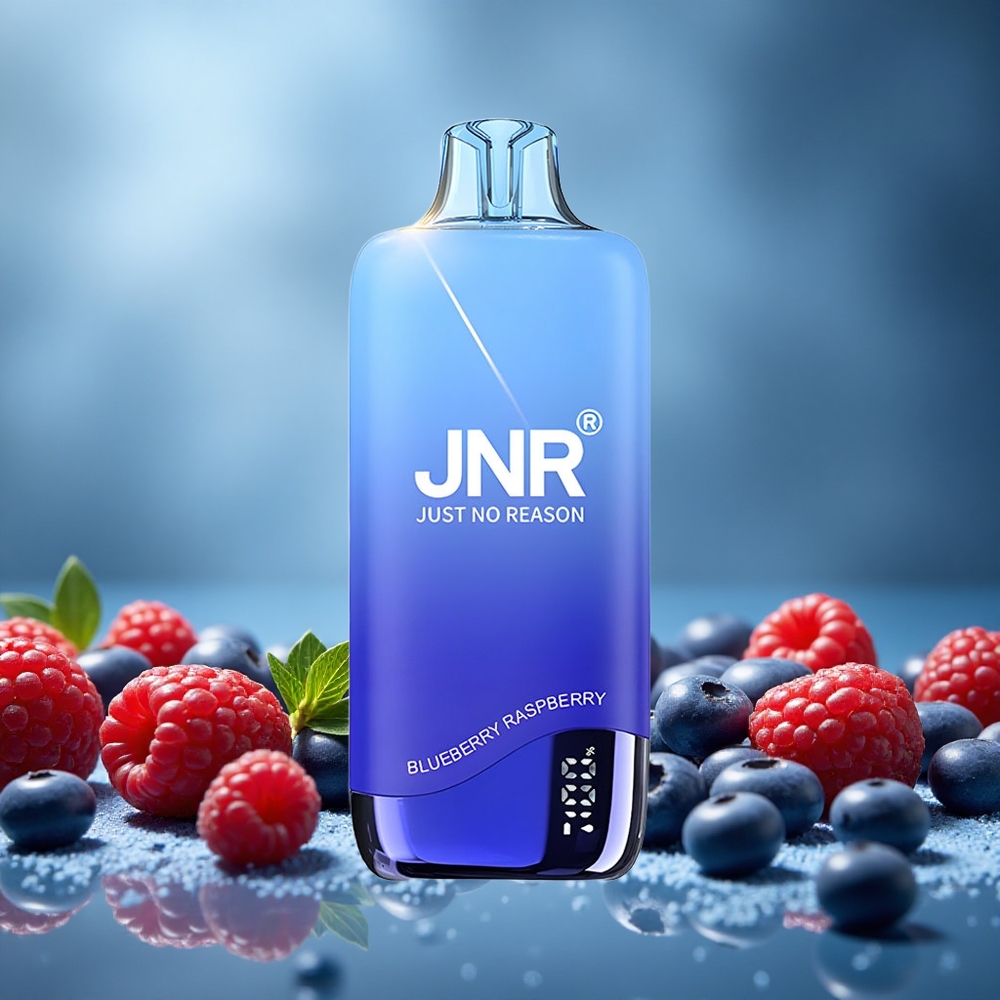 JNR Rainbow 10500 Puffs Borůvka Malina 18ml nádrž Czech Republic vape