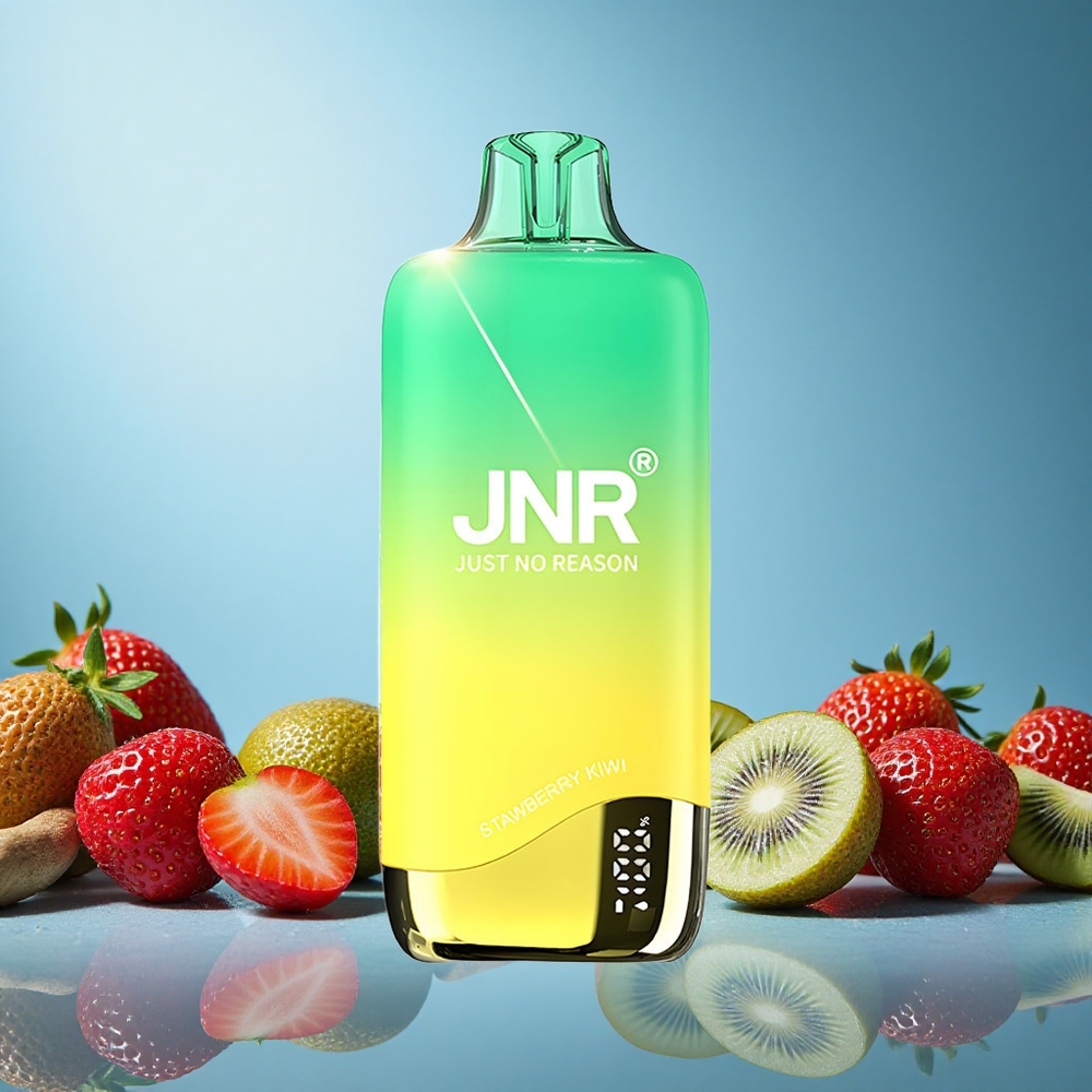 JNR Rainbow 10500 Puffs Jahoda Kiwi 18ml e-Liquid Czech Republic vape