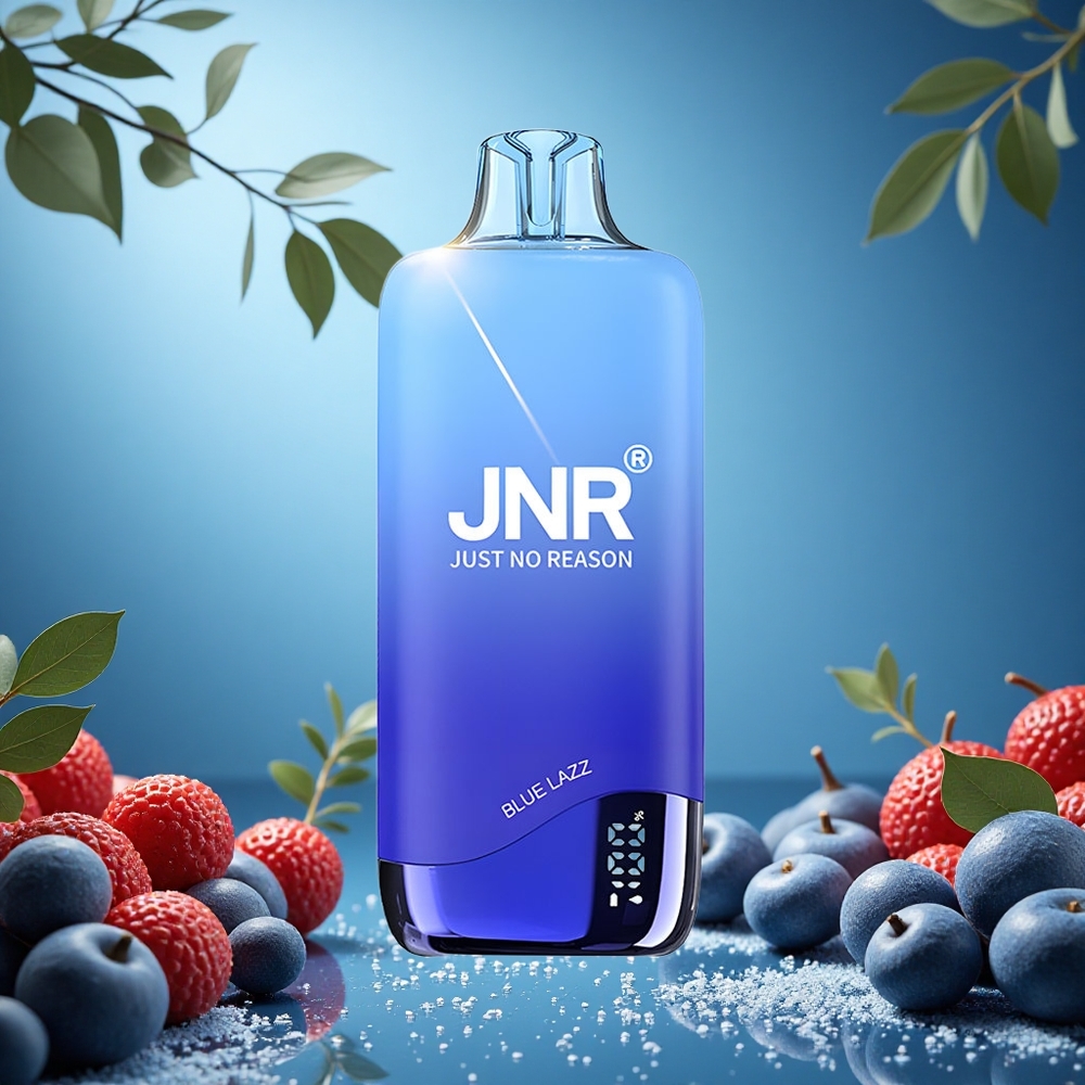 JNR Rainbow 10500 Puffs Jednorázová Vape Modrá Lazz 18ml nádrž Czech Republic vape
