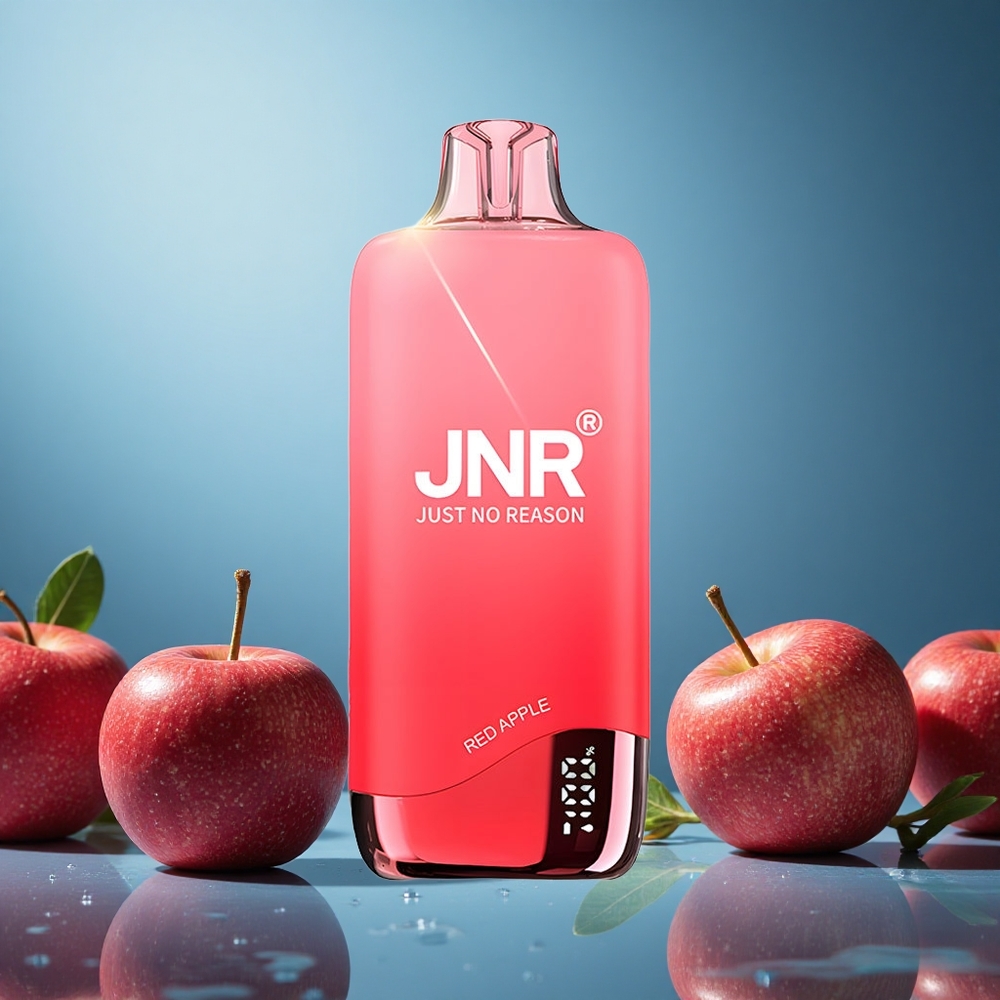 JNR Rainbow 10500 Puffs Červené jablko 18ml e-liquid Czech Republic vape