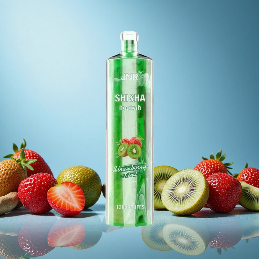 JNR Shisha Hookah 12000 Puffs Jahoda-Kiwi 750mAh Czech Republic vape