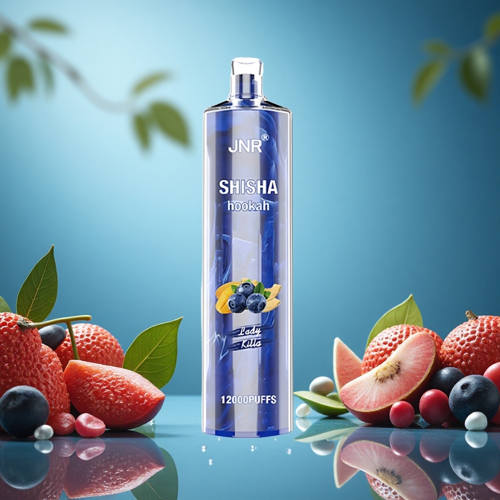JNR Shisha Hookah 12000 Puffs Lady Killa 24ml 750mAh Czech Republic vape