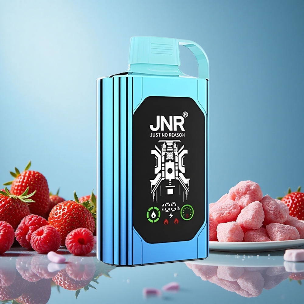 JNR Shisha Hookah Box 20500 Puffs Jahoda Malina Candy Dual Mesh Coil Czech Republic vape
