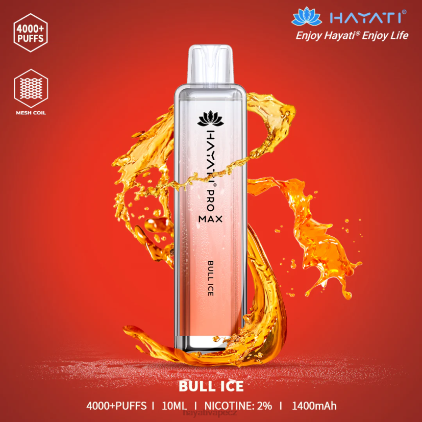 Hayati Pro Max jednorázový býčí led 6F4V6132 Hayati praha