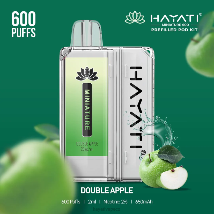 Hayati Miniature 600 podstavců dvojité jablko 6F4V632 Hayati praha